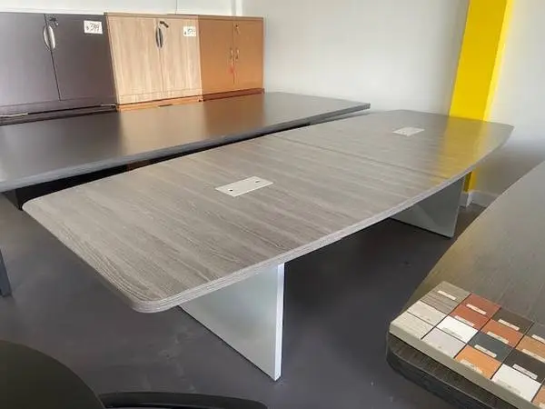 CONFERENCE TABLE 10X4 GRAY/WHITE