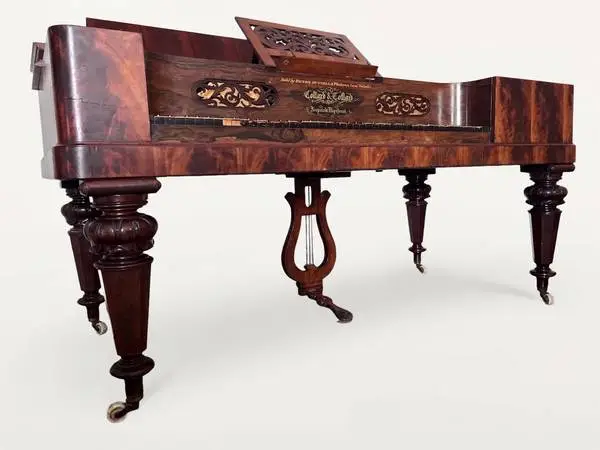 Piano - Grand Piano Victorian Late 1800s - Still Works
