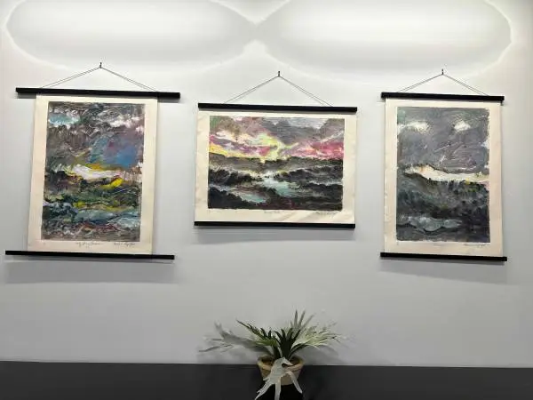 Original Monotype Wall Hangings