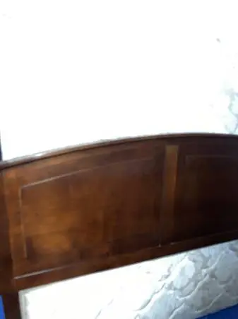 Queen size mattress/box, headboard and bed frame