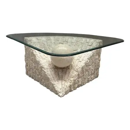 Vintage Magnussen Ponte Tessellated Mactan Stone Coffee Table