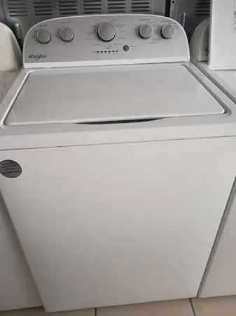 WASHER TOP LOAD WHIRLPOOL WHITE