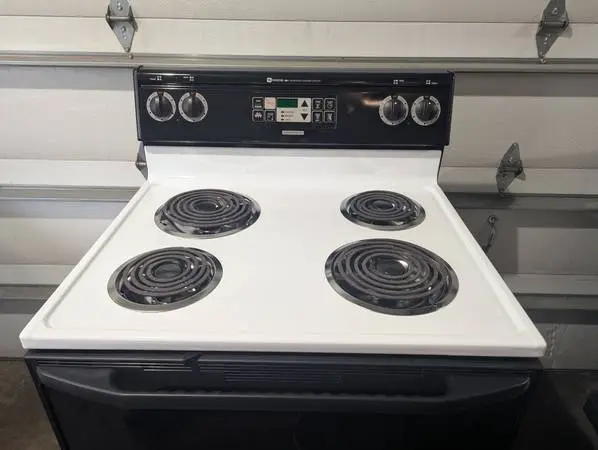 Amana Electric stove SERVICED