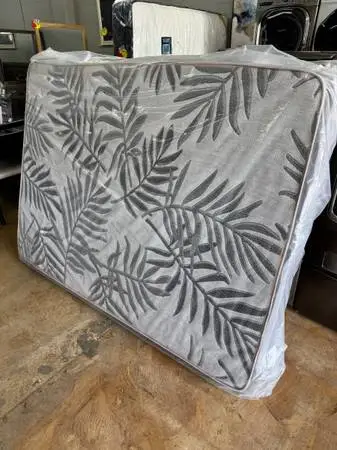 New full mattress available for delivery or pickup.