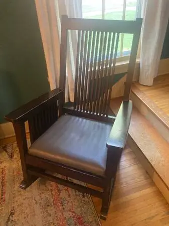 Oversized Sturdy Rocking Chair