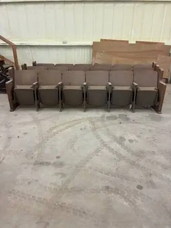 Antique Church pews