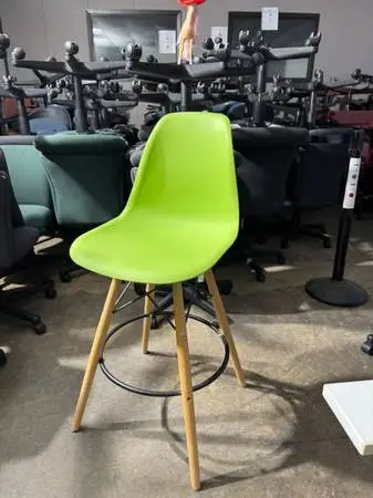 Green Bar Stool