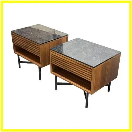 Room & Board Adrian Nightstands, Pair