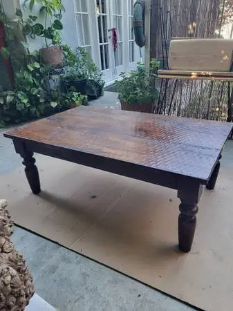 Hand Hewn Coffee Table