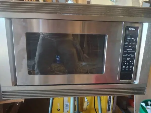 microwave + built in kit