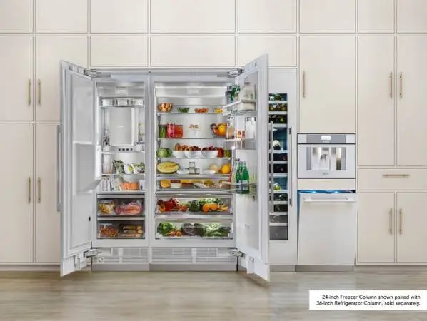 *Open Box* Thermador 42” Built-in Fridge/Freezer Column Set w/ SS Panels