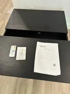 35 Lift Top Coffee Table With Flip Lid Storage, control remote & app