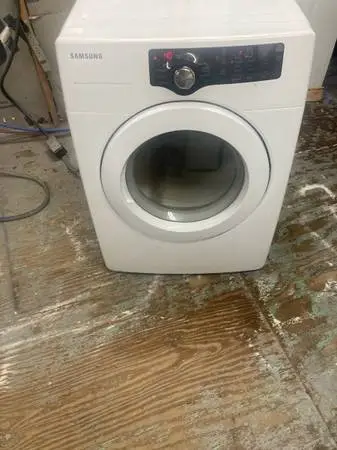 Electric dryer delivered