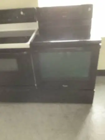 Whirlpool glasstop stove