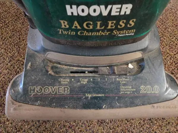Hoover 4speed bagless twin chamber system vacuum cleaner