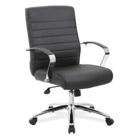 *300 Mid Back Chairs 3 colors w/Chrome Base, Chrome Arms w/ sleeve