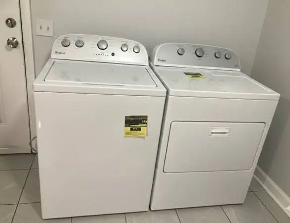 Washer and dryer like brand new