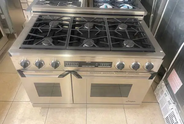 Dacor 48” Natural Gas  Range stainless steel