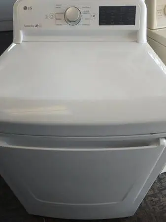 Gas Dryer LG Super Capacity Plus local delivery Available