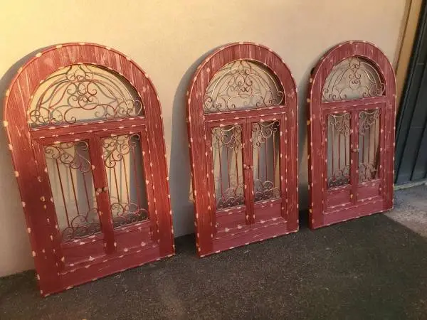 3 large Wall decor panels