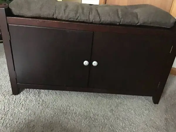Wood window bench
