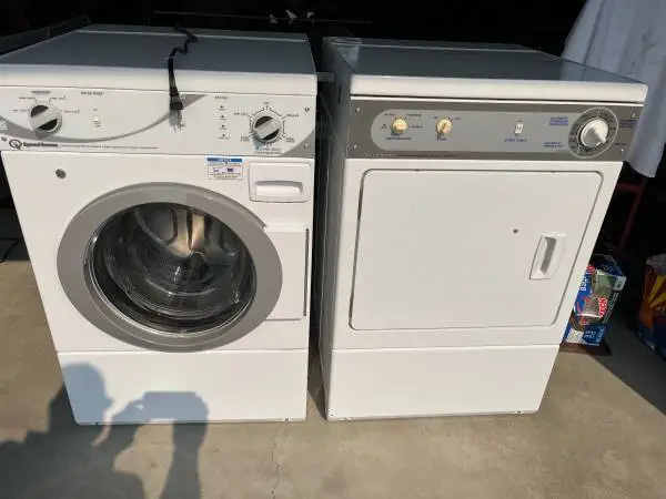Used speedqueen commercial grade, washer, and dryer