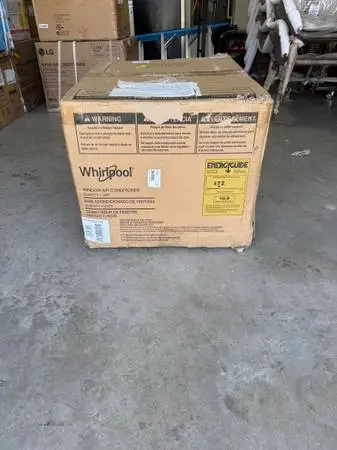 8,000 BTU (DOE) Window Air Conditioner Cools 350 sq. ft. with Heat