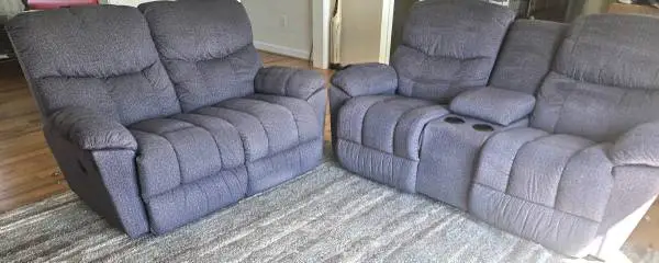 2 La-Z-Boy Lazy Boy Recliner Sofa Loveseats $300 ea - Both $550
