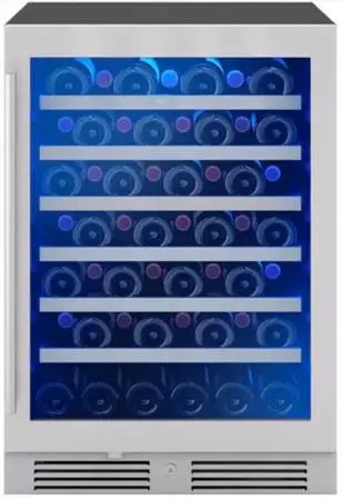 *Open Box* Zephyr 24” Undercounter Stainless Steel Single Zone Wine Cooler