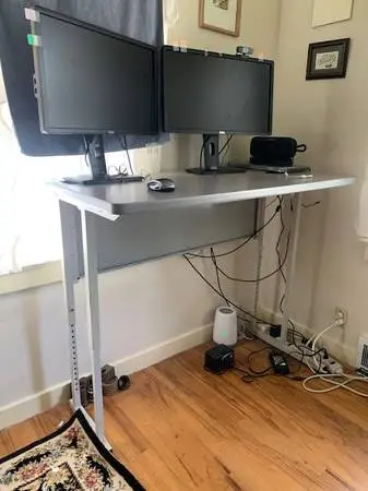 Sit - Stand Desk, industrial style
