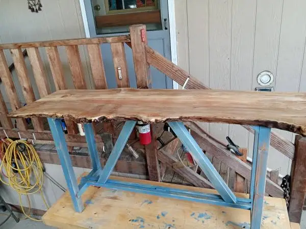 Live Edge Spalted Poplar Table