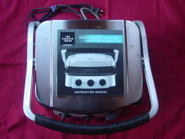 Sharper Image electric grill