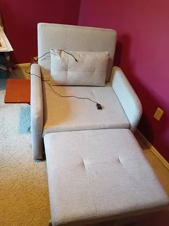Sofa Chair Bed Combo