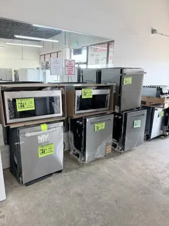 NEW OPEN BOX DISHWASHERS AND MICROWAVES