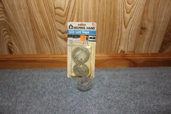 Wire mesh washing machine lint traps (3)