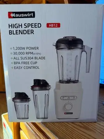 Hauswirt Blender - High Speed 1200 w Power