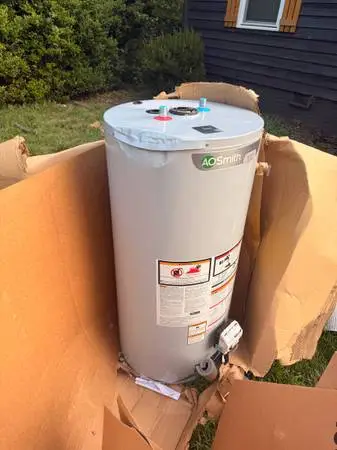 Brand new water heater