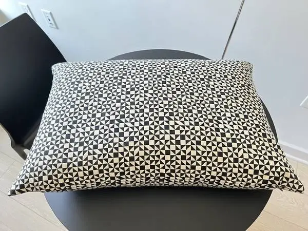 Two Checker Split Pillows by Alexander Girard Brand: Herman Miller - M
