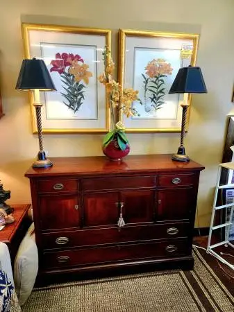 Vintage Craftique Mahogany Sideboard-NOW