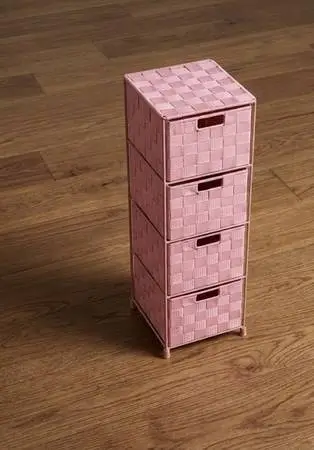 Pink Organizer with drawers