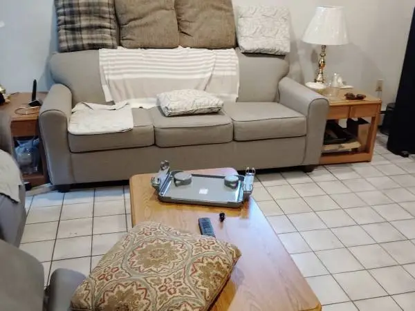 Couch,loveseat,coffee table ,matching end tables
