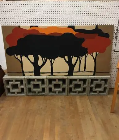 1970s Vintage Scandinavian Textile Wall Art