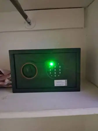 Safe- keyed and touchpad