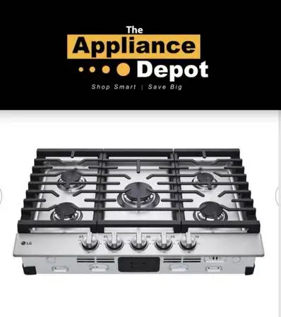 New LG Gas Cooktop