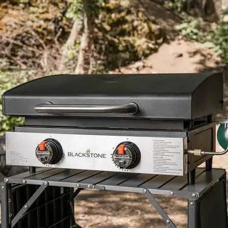 BLACKSTONE 22 TABLETOP GRIDDLE W/HOOD COVER