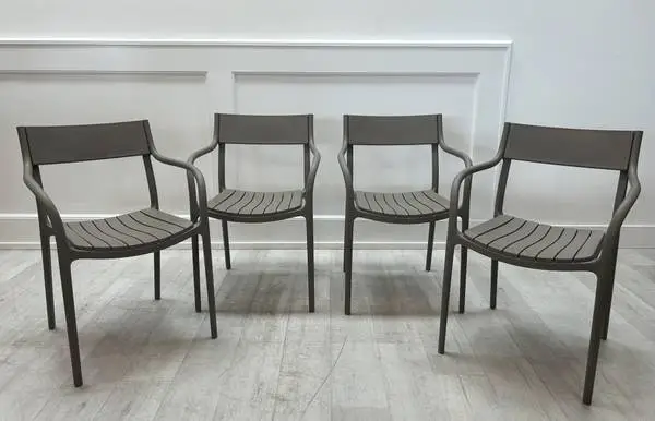 Patio Lounge Chair 4 Madison Chairs Eugeni Quitllet for Vondom $135 Ea
