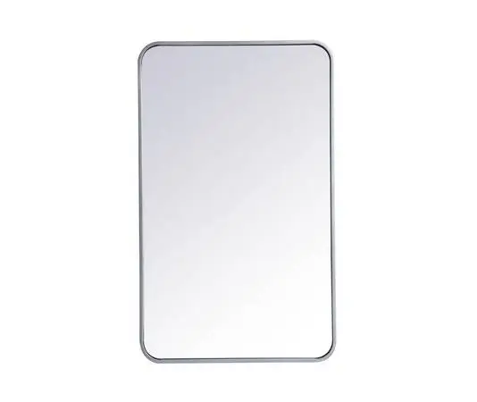 Elegant Lighting MR802236S Evermore 36 X 1 Silver Wall Mirror-NEW
