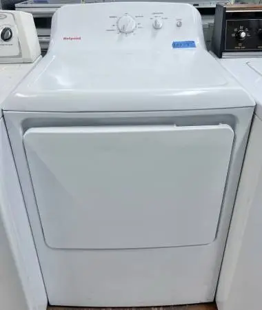 Hotpoint HTX26EASWWW Front Load Electric Dryer New Open Box