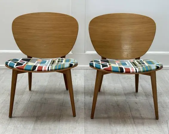 Swedish Modern Lounge Chair Chairs Jonas Lindvall Skandiform $385 Each