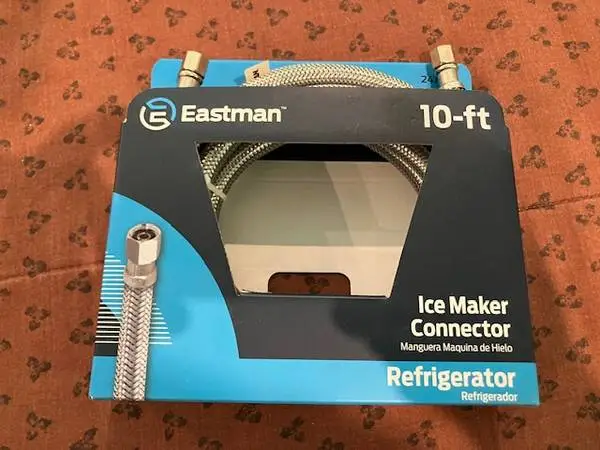 ICE MAKER FRIDGE WATER CONNECTOR EASTMAN 10FT